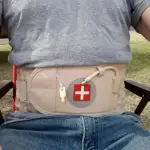 man wearing Ryoku Decompression Belt